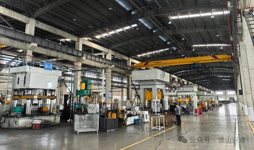 佛山市興迪機械制造有限公司和安徽思明合作建設(shè)的底盤件內(nèi)高壓成形工藝產(chǎn)線